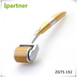 Ipartner Najnowszy pakiet ZGTS derma roller 192 igły do ​​pielęgnacji twarzy i leczenia wypadania włosów